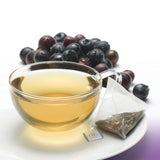 Revolution Acai Green Whole Leaf Tea Pyramid Bag & Tea Cup
