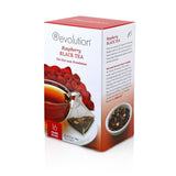 Revolution Raspberry Black Whole Leaf Tea 16 Pyramid Bags