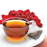 Revolution Raspberry Black Whole Leaf Tea Pyramid Bag & Tea Cup