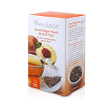 Revolution Sweet Ginger Peach Whole Leaf Tea 16 Pyramid Bags