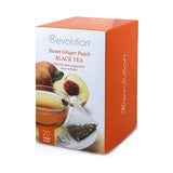 Revolution Sweet Ginger Peach Whole Leaf Tea 20 Pyramid Bags