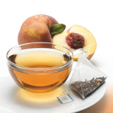 Revolution Sweet Ginger Peach Whole Leaf Tea Pyramid Bag & Tea Cup