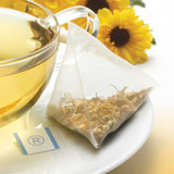 Revolution Chamomile Herbal Whole Leaf Tea Pyramid Infuser Silken Bag