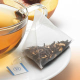 Revolution Ginger Peach Black Whole Leaf Tea Pyramid Infuser Silken Bag