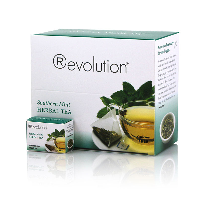Revolution Southern Mint Herbal Tea 30 Pyramid Bags
