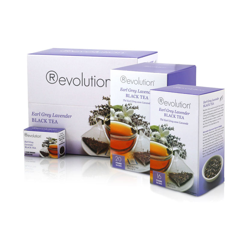 Revolution Earl Grey Lavender Whole Leaf Tea Range