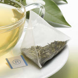 Revolution Organic Earl Grey Green Whole Leaf Tea Pyramid Infuser Silken Bag